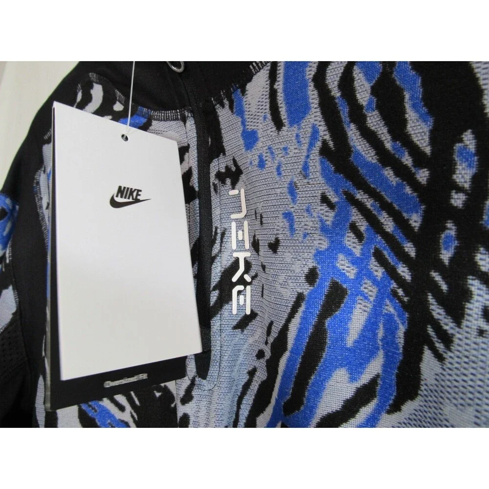 Nike Blue Project FROG Ripple 1/4 Zip Long Sleeve Shirt Size Medium NWT